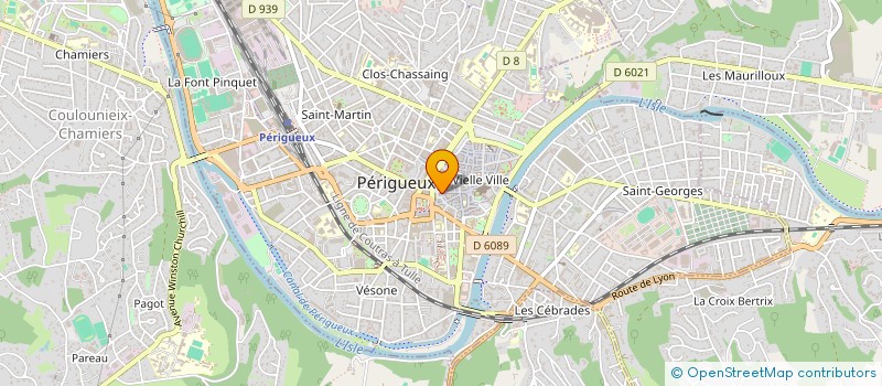 localisation de l'entreprise CHIC EN TOUCHE  PERIGUEUX