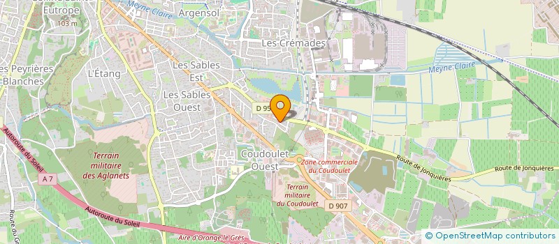 localisation de l'entreprise CHIC ET CHOC  ORANGE