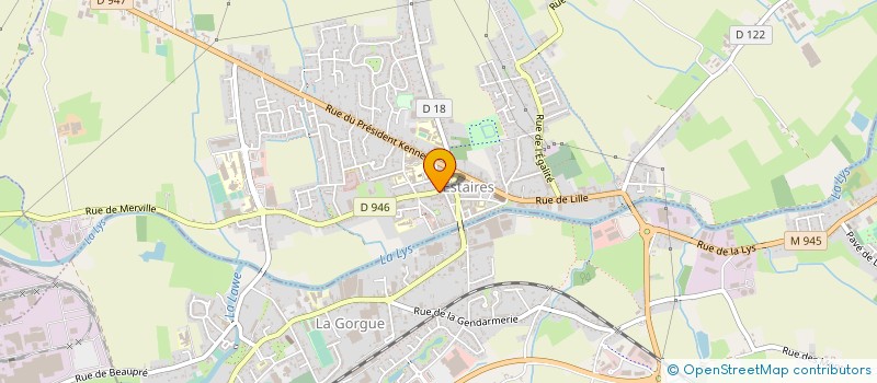 localisation de l'entreprise CHIC ET DESINVOLTE  ESTAIRES