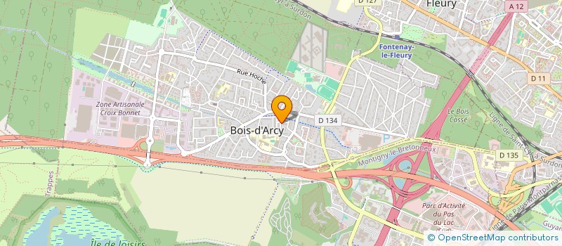 localisation de l'entreprise CHIC & FASHION  BOIS-D'ARCY