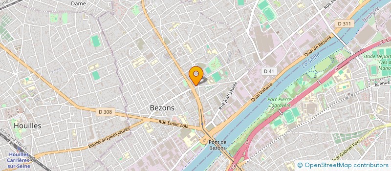 localisation de l'entreprise CHIC HOME à BEZONS