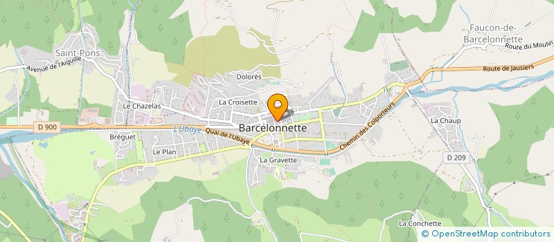 localisation de l'entreprise CHIC KEBAB à BARCELONNETTE
