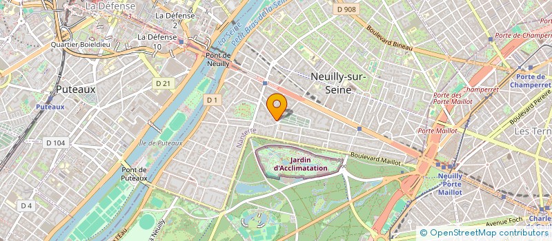 localisation de l'entreprise CHIC MAKER à NEUILLY-SUR-SEINE