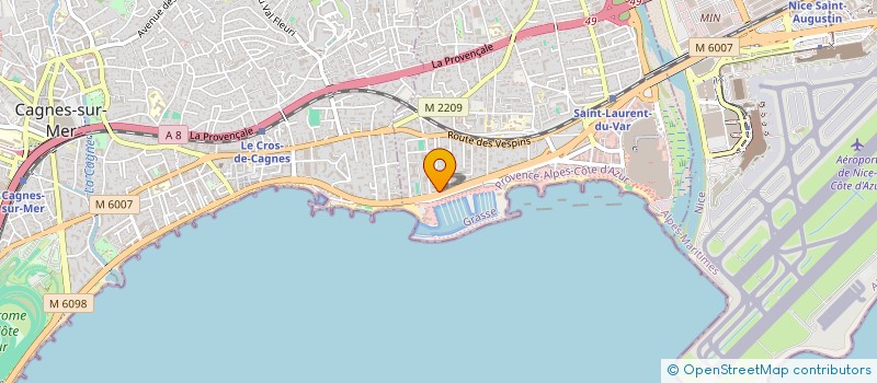 localisation de l'entreprise CHIC MANAGEMENT SAS  SAINT-LAURENT-DU-VAR