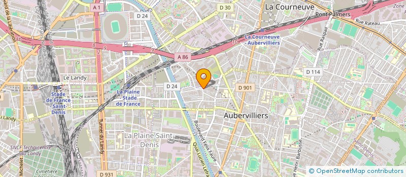 localisation de l'entreprise CHIC MODE à AUBERVILLIERS