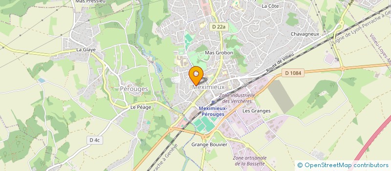 localisation de l'entreprise CHIC'N ROYAL à MEXIMIEUX