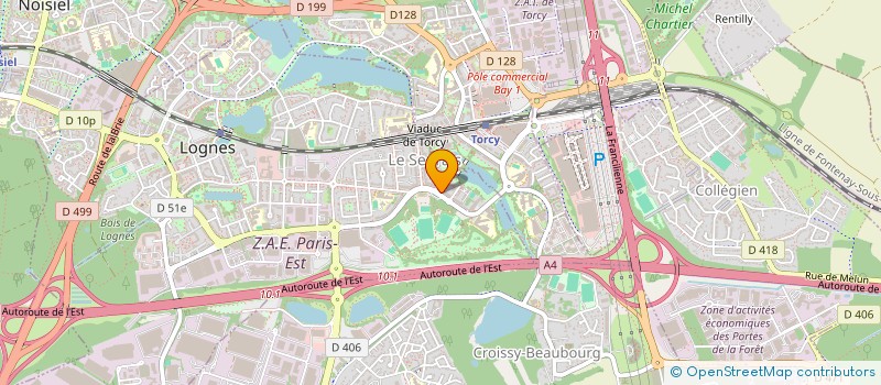 localisation de l'entreprise CHIC'N TASTY à LOGNES