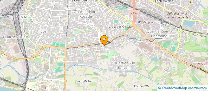 localisation de l'entreprise CHIC PARFUMEUR à AVIGNON