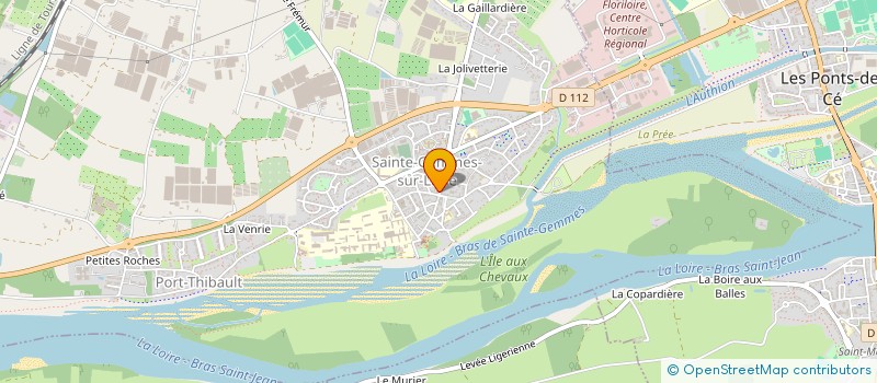 localisation de l'entreprise CHIC PLANETE  SAINTE-GEMMES-SUR-LOIRE