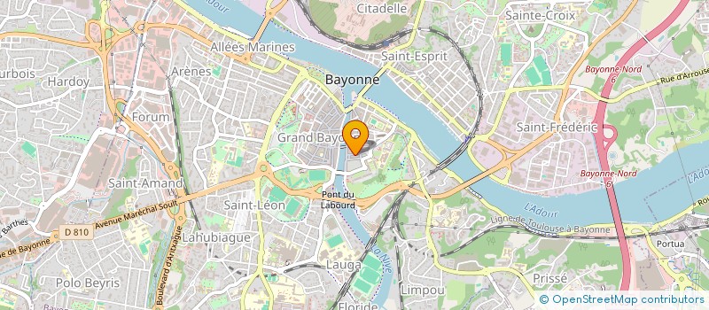 localisation de l'entreprise CHIC TACOS N BURGER à BAYONNE