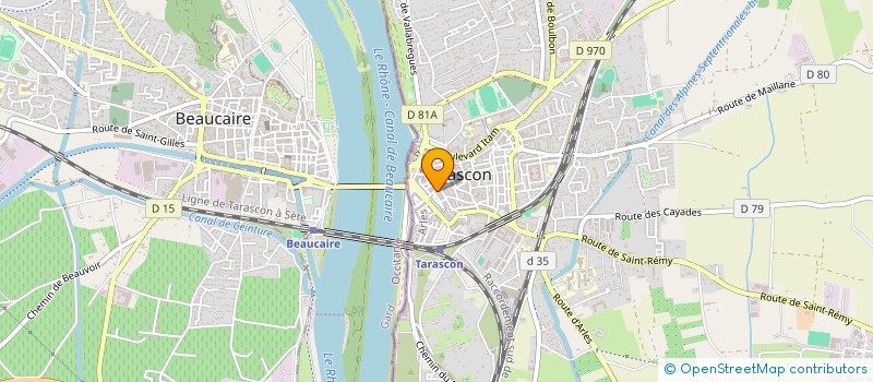 localisation de l'entreprise CHICANE  TARASCON