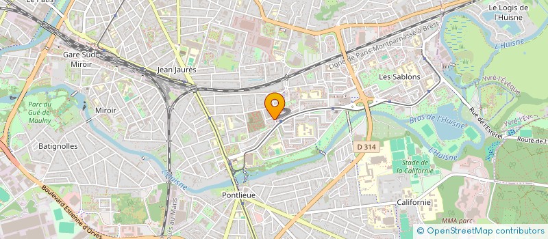 localisation de l'entreprise CHICCHIC LUXE & TECH  LE MANS