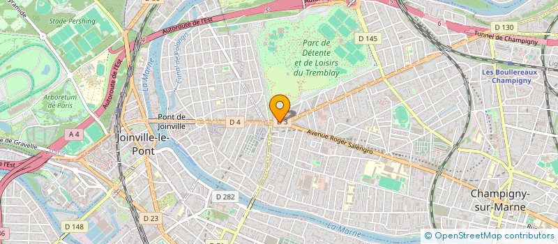 localisation de l'entreprise CHICH'HOUSE à CHAMPIGNY-SUR-MARNE