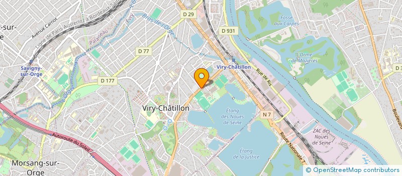 localisation de l'entreprise CHICH KHAN à VIRY-CHATILLON