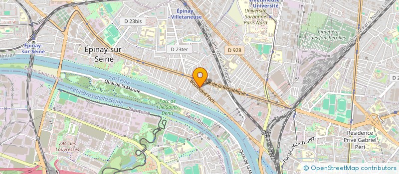 localisation de l'entreprise CHICHA CONNEXION  EPINAY-SUR-SEINE