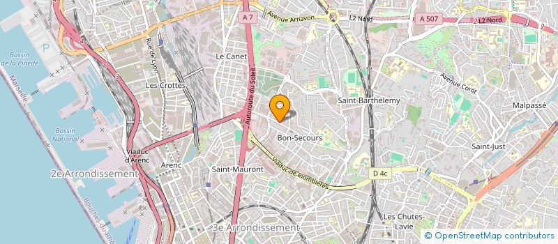 localisation de l'entreprise CHICHA LE JADE  MARSEILLE