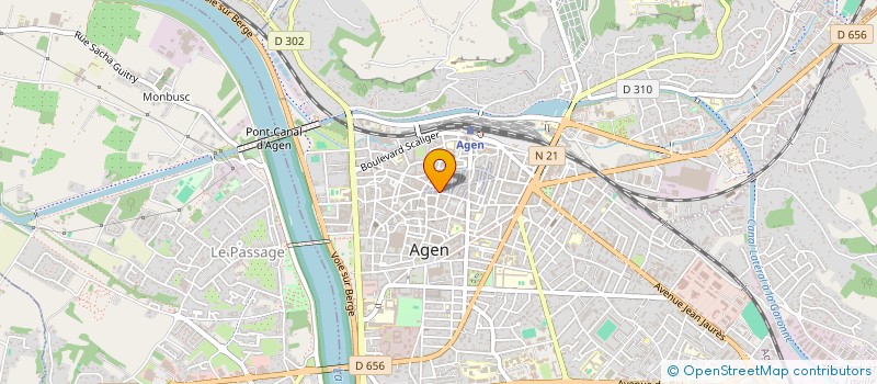 localisation de l'entreprise CHICHE à AGEN