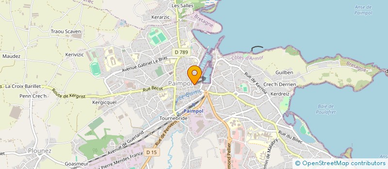 localisation de l'entreprise CHICHE  PAIMPOL