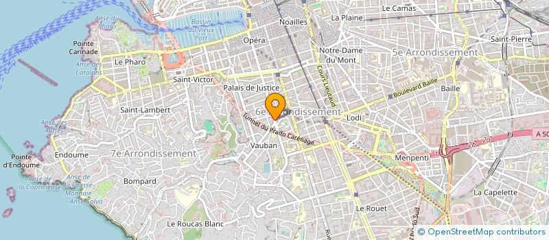 localisation de l'entreprise CHICHE COHEN  MARSEILLE