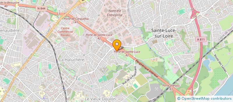 localisation de l'entreprise CHICHE CONSEIL  NANTES