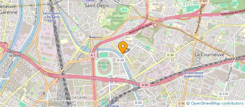 localisation de l'entreprise CHICHE GIRARD INDIVISION  SAINT-DENIS