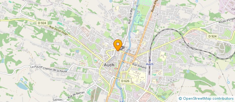 localisation de l'entreprise CHICHE KEBAB  AUCH