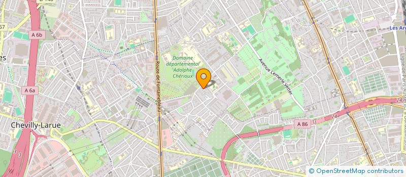 localisation de l'entreprise CHICHECOCO89  HOLDING  VITRY-SUR-SEINE