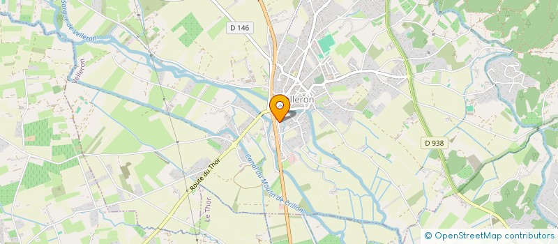 localisation de l'entreprise CHICHEIL-FRANCOLINI  VELLERON