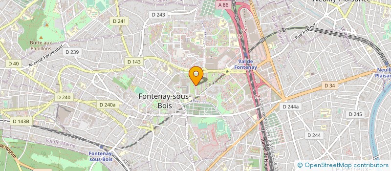 localisation de l'entreprise CHICHOUNE LOISIRS à FONTENAY-SOUS-BOIS