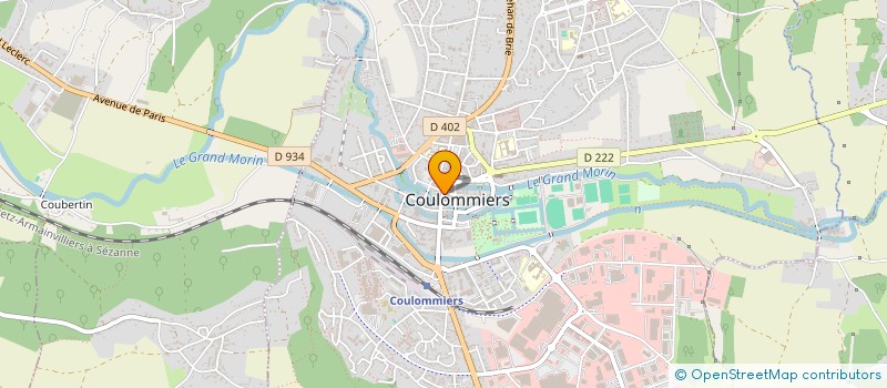 localisation de l'entreprise CHICK & BROTHERS à COULOMMIERS