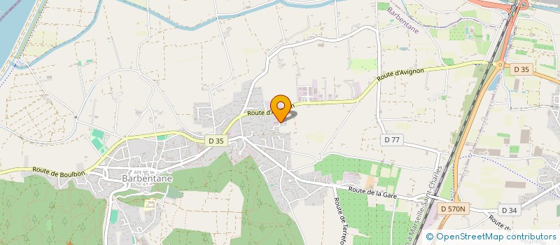 localisation de l'entreprise CHICK'NFOOD  BARBENTANE