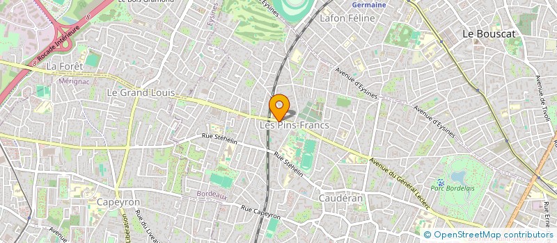 localisation de l'entreprise CHICKEN  BORDEAUX