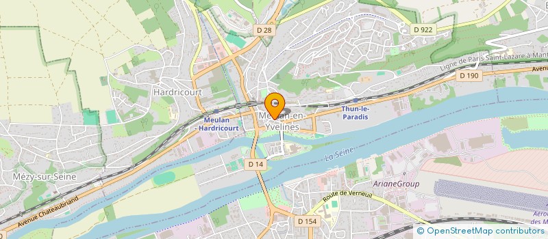 localisation de l'entreprise CHICKEN'BAI  MEULAN-EN-YVELINES