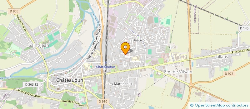 localisation de l'entreprise CHICKEN BURGER à CHATEAUDUN