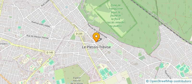 localisation de l'entreprise CHICKEN CITY  LE PLESSIS-TREVISE