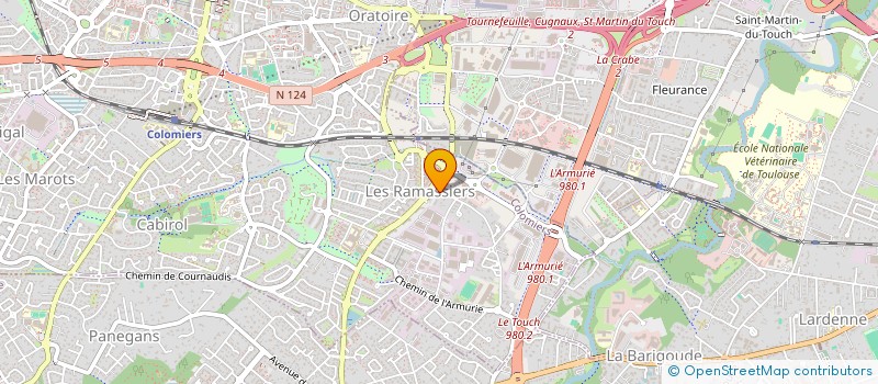 localisation de l'entreprise CHICKEN DELICES  COLOMIERS