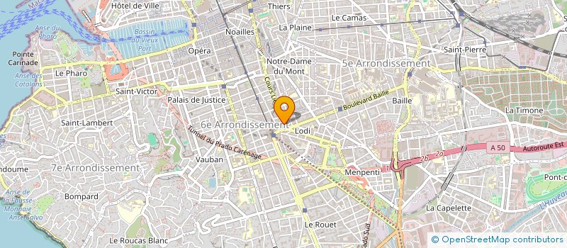localisation de l'entreprise CHICKEN DRIVE 13 à MARSEILLE