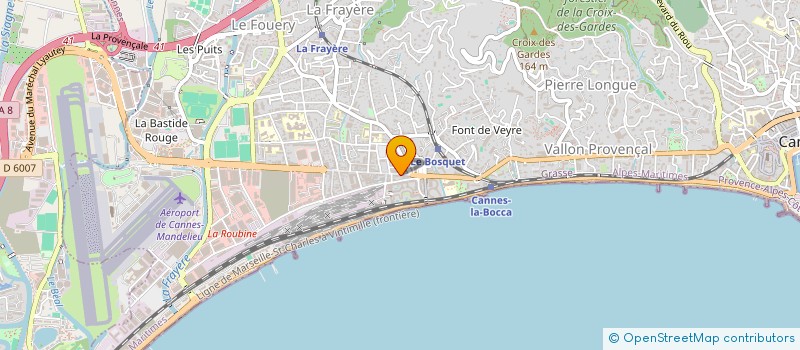 localisation de l'entreprise CHICKEN DRIVE CANNES  CANNES