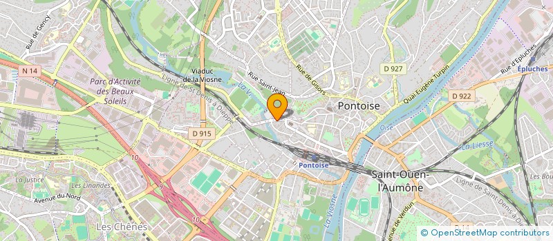 localisation de l'entreprise CHICKEN DRIVE PONTOISE  PONTOISE