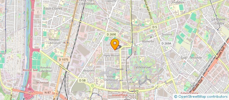 localisation de l'entreprise CHICKEN DRIVE VILLEURBANNE  VILLEURBANNE