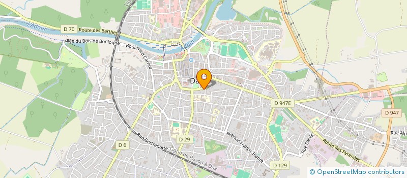 localisation de l'entreprise CHICKEN EXPRESS  DAX