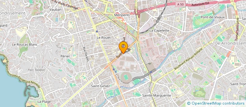 localisation de l'entreprise CHICKEN FACTORY à MARSEILLE