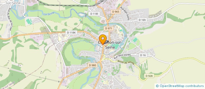 localisation de l'entreprise CHICKEN FOOD  CHATILLON-SUR-SEINE