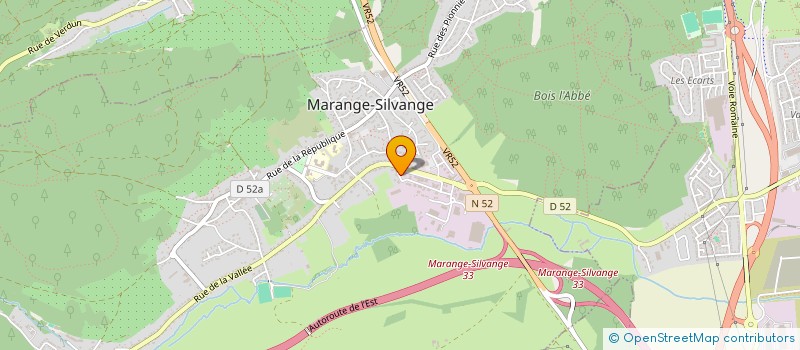 localisation de l'entreprise CHICKEN FOOD COMPANY  MARANGE-SILVANGE