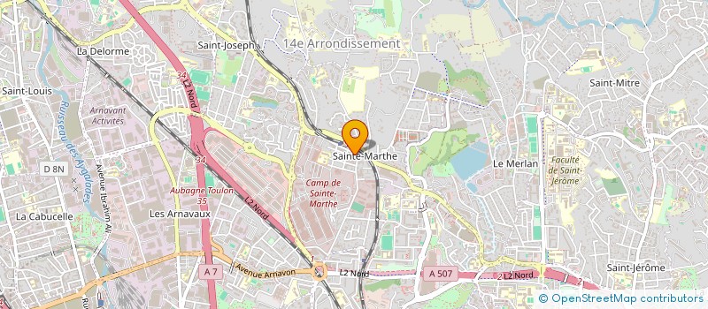 localisation de l'entreprise CHICKEN GANG à MARSEILLE