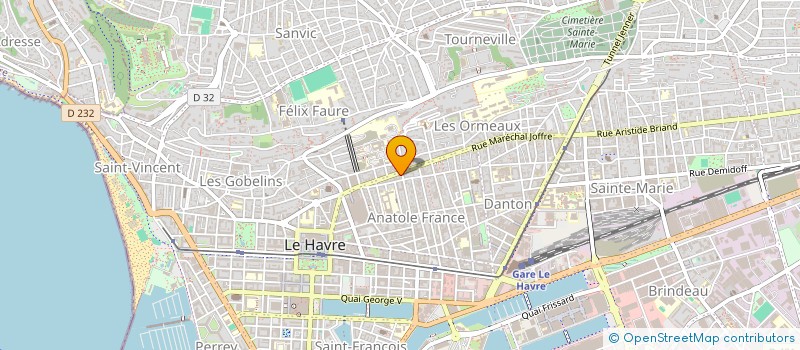 localisation de l'entreprise CHICKEN GRILL à LE HAVRE