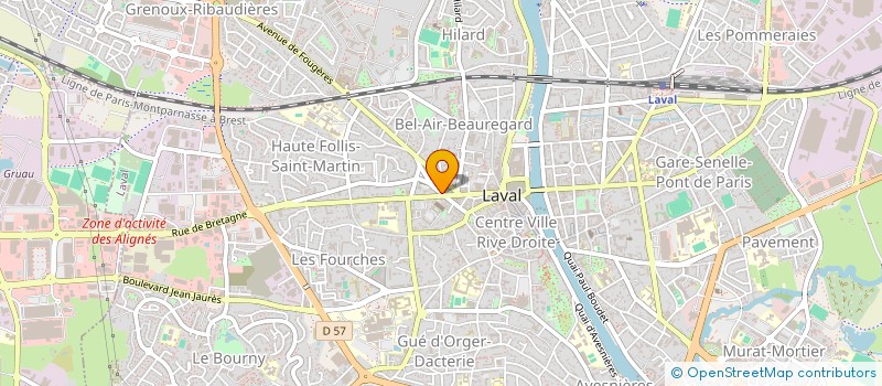 localisation de l'entreprise CHICKEN MEAL à LAVAL