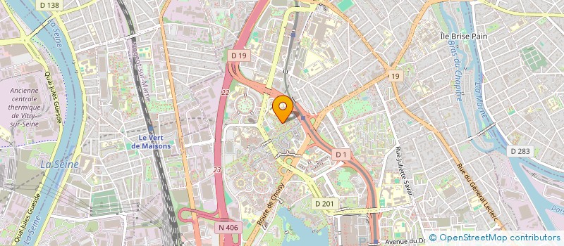 localisation de l'entreprise CHICKEN MIAM'S  CRETEIL