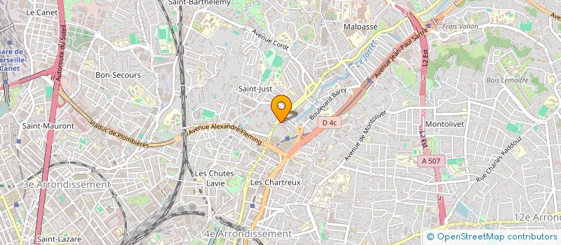 localisation de l'entreprise CHICKEN NAANS à MARSEILLE
