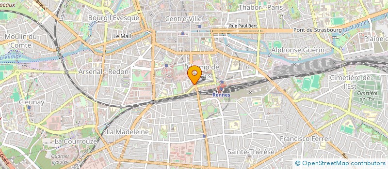 localisation de l'entreprise CHICKEN ORIENTAL  RENNES